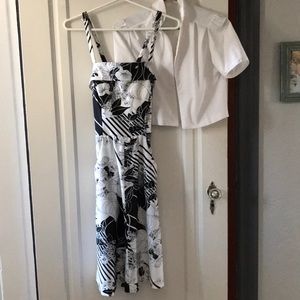 Sundress with Bolero Jacket